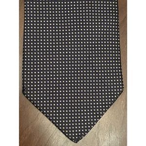 T.m Lewin Black Pink Green 100% Silk Men’s Neck Tie